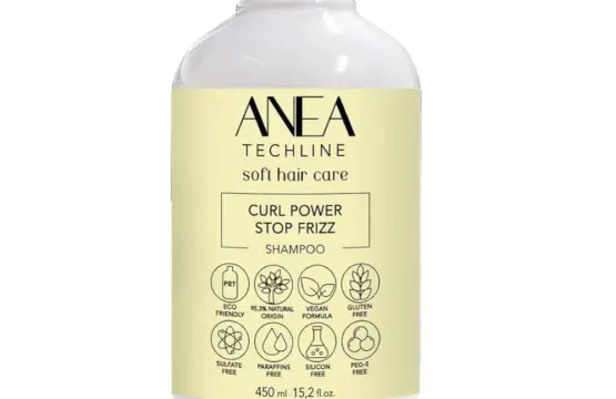 Anea Techline Champú Potenciador Rizos 450ml
